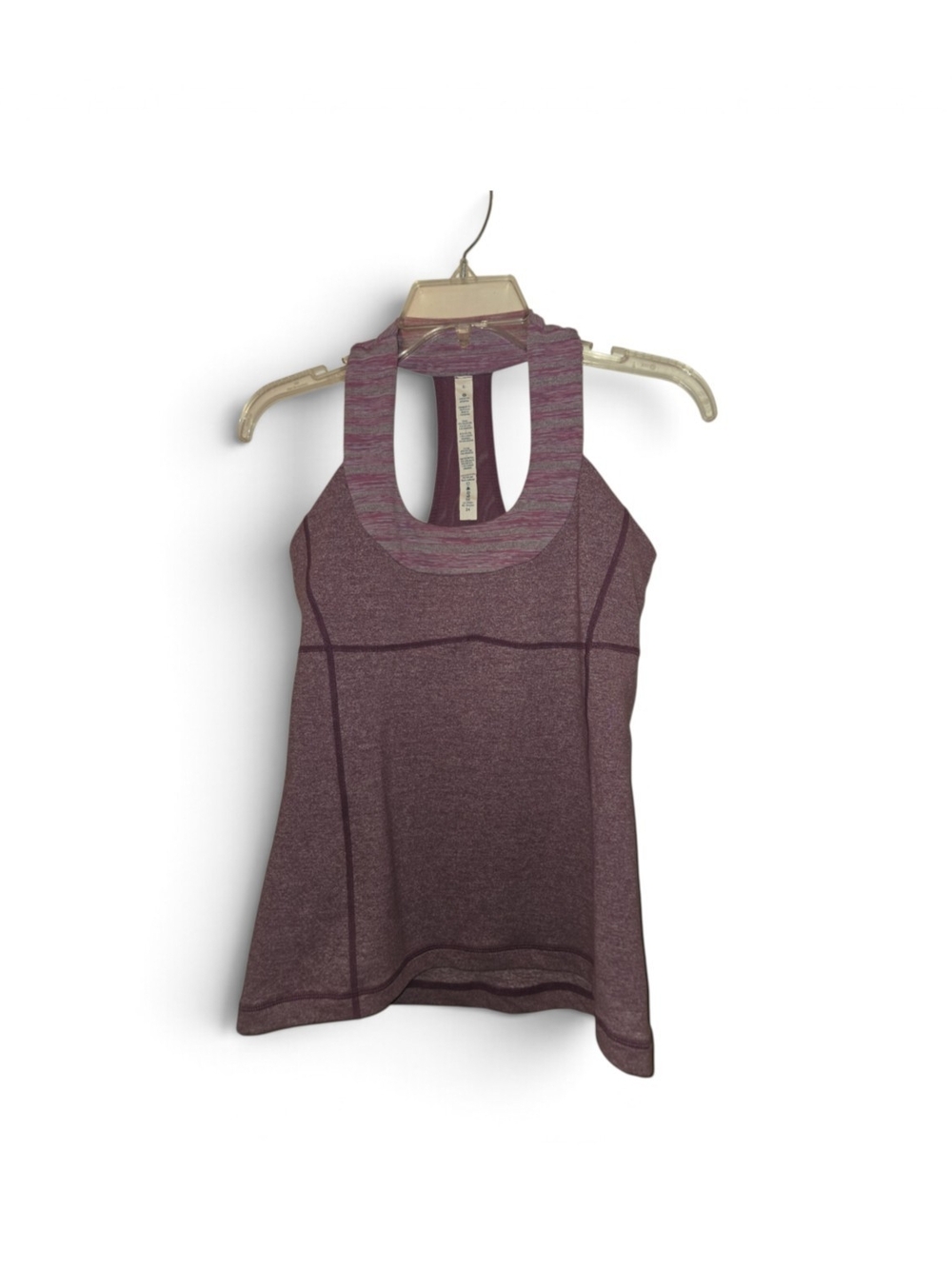 lululemon athletica Purple Racerback Tank, Size 6 EucllUC